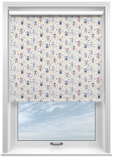 Robots, Creative Orange - Roller Blind